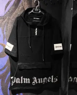 تیشرت کلاه دار palm angels 😇