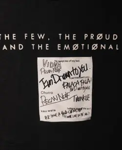 تیشرت پشت چاپ لش