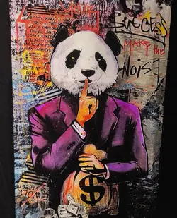 تیشرت سایز بزرگ پاندا  🐼