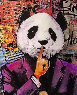 تیشرت سایز بزرگ پاندا  🐼