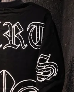 تیشرت آستین کش پرسینگ دار