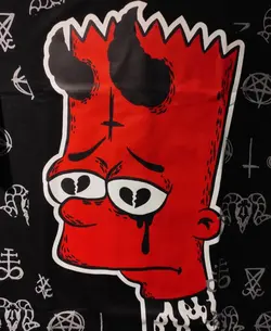 تیشرت سیمسون شیطان رجیم