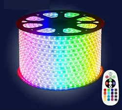 ریسه  اس ام دی شلنگی دو لاین هفت رنگ (rgb) کد 5730