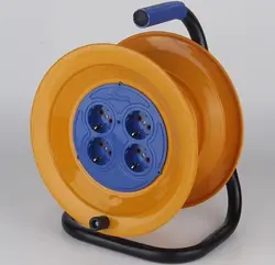 قرقره سیم سیار چهار پریز کوچک وحدت