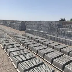 بلوک 40×10×20 دو جداره پوکه ای