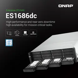 ذخیره ساز QNAP ES1686dc-2142IT-96G