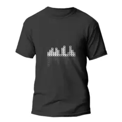 تیشرت طرح انعکاس echoes