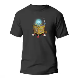 تیشرت طرح گرافیکی جعبه جادویی بخار steam box