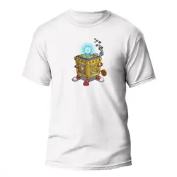 تیشرت طرح گرافیکی جعبه جادویی بخار steam box
