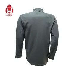 تیشرت یقه دیپلمات آستین بلند