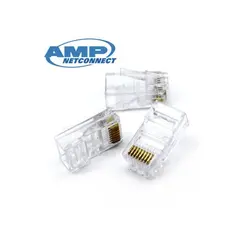 سوکت شبکه CAT6-utp AMP فرادید البرز شبکه فروش تجهیزات شبکه ودوربین...