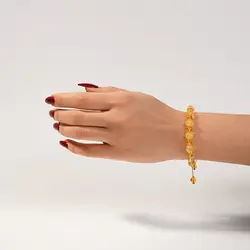 دستبند ثروت/ سیترین/ کد BT-72