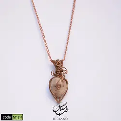 گردنبند زنانه سنگ عقیق NT-814