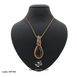 گردنبند زنانه سنگ لابرادوریت NT-794
