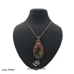 گردنبند زنانه سنگ لابرادوریت NT-801