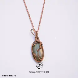 گردنبند زنانه سنگ لابرادوریت NT-779