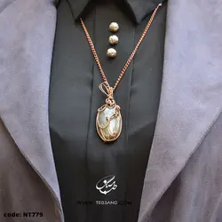 گردنبند زنانه سنگ لابرادوریت NT-779