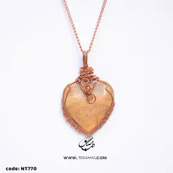 گردنبند زنانه سنگ جاسپر NT-770