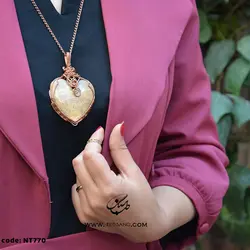 گردنبند زنانه سنگ جاسپر NT-770