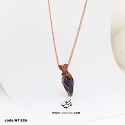 گردنبند زنانه سنگ سودالیت NT-826
