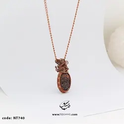 گردنبند زنانه سنگ جاسپر NT-740