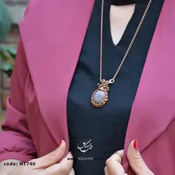 گردنبند زنانه سنگ جاسپر NT-740