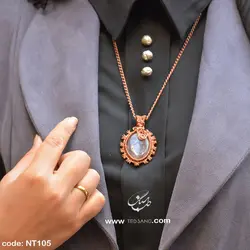 گردنبند زنانه سنگ آمیتیست NT-105