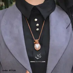 گردنبند زنانه سنگ عقیق NT-128