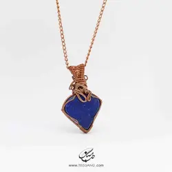 گردنبند زنانه سنگ لاجورد NT-113