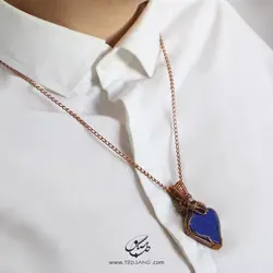 گردنبند زنانه سنگ لاجورد NT-113