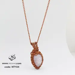 گردنبند زنانه سنگ آمیتیست NT-104
