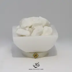 آباژور سنگ نمک طرح کاسه مربع پایه سنگی