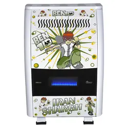 بخاری گاز سوز ایران شرق سری ماژولیک مدل آذین CH75/طرح بچگانه