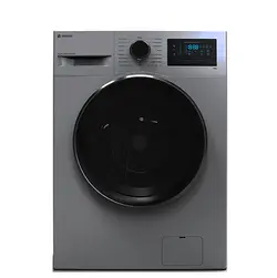 ماشين لباسشويی اسنوا 8 کیلویی مدل SWM-84317/نقره ای