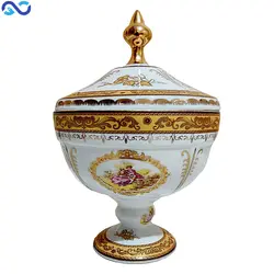 ست پذیرایی و گلاب پاش 6 تیکه چینی لردشید مدل دانسی