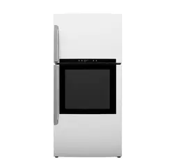 یخچال فریزر بالا 14 فوت دیپوینت مدل DISCOVER / سفید