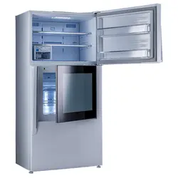 یخچال فریزر بالا 14 فوت دیپوینت مدل DISCOVER / سفید