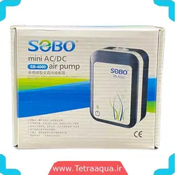 پمپ هوا شارژی آکواریوم مدل SB-4000 برند SOBO