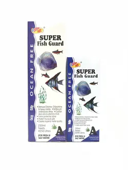 محلول محافظ آکواریوم اوشن فری Super Fish Guard A Ocean Free