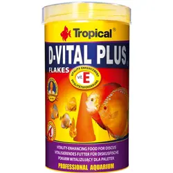 غذا ماهی دی ویتال پلاس پولکی تروپیکال D-Vital Plus Tropical