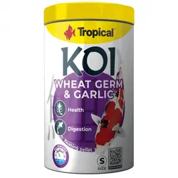 غذا ماهی تروپیکال Koi wheat germ & garlic tropical