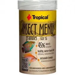 غذا ماهی تروپیکال Insect menu s tropical