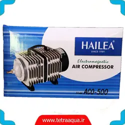 پمپ هوا پیستونی آکواریوم مدل aco-500 برند هایلا