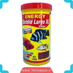 غذا ماهی آکواریوم سیچیلاید لارج چیپس 440گرمی