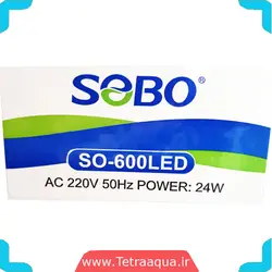 نور ال ای دی آکواریوم 60 سانت برند سوبو مدل SO-600LED