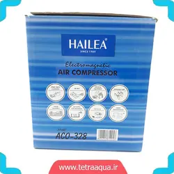 پمپ هوای پیستونی آکواریوم مدل aco-328 برند هایلا