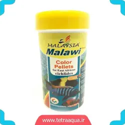 غذای خشگ ماهی های گوشت خوار آکواریوم malawi-color