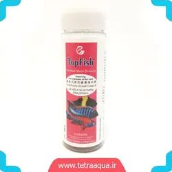 غذای خشک گرانولی ماهی گوشت خوار آکواریوم برند تاپ فیش