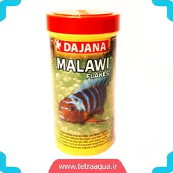 غذای پولکی ماهی آکواریوم malawi برند Dajana