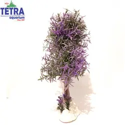 گیاه مصنوعی درخت مشکی بنفش بزرگ آکواریوم طبیعی و زیبا